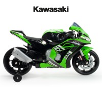Moto Ninja Kawasaki 12V con luces y sonidos 